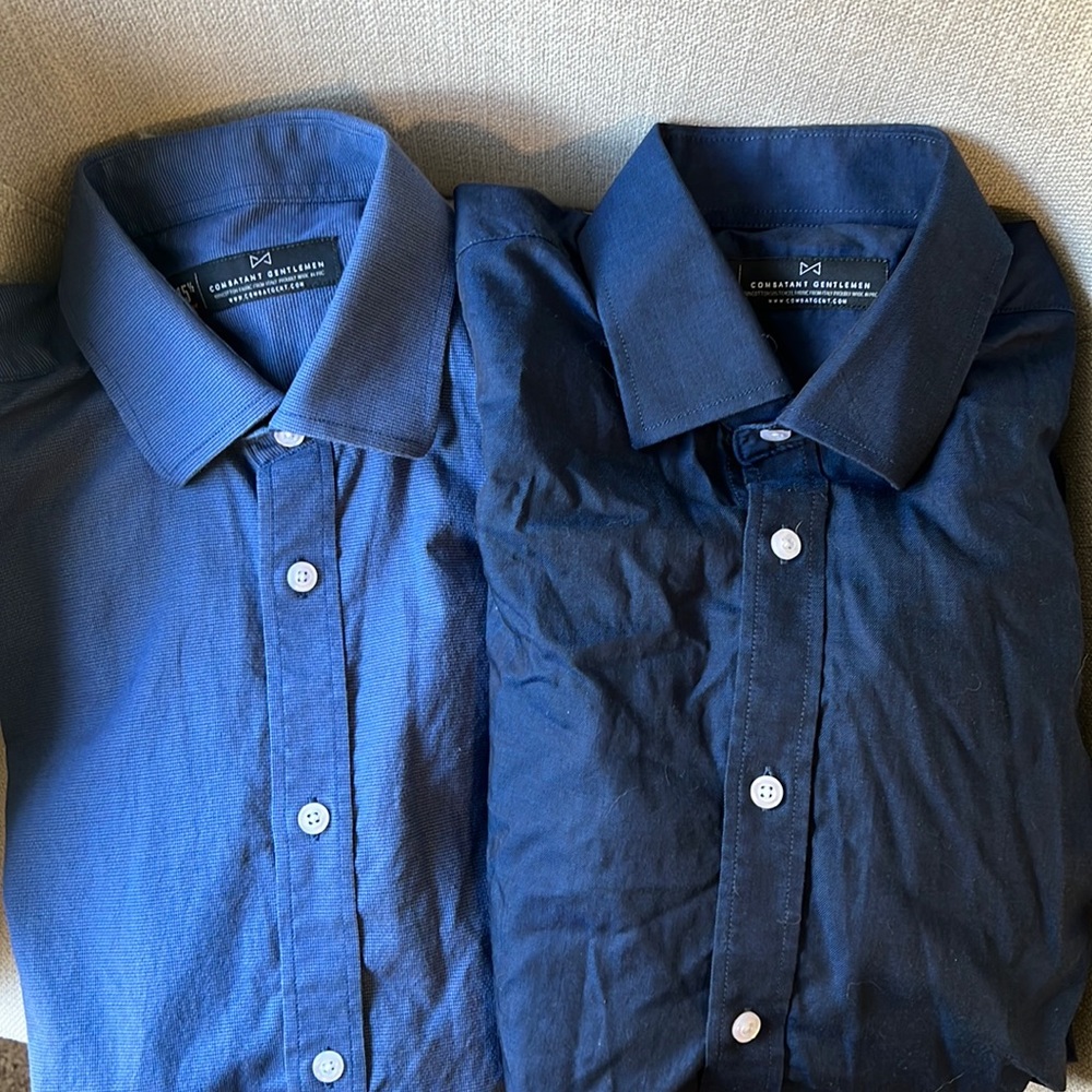 Combatant Gentlemen - Slim Fit Button Down Shirt Bundle